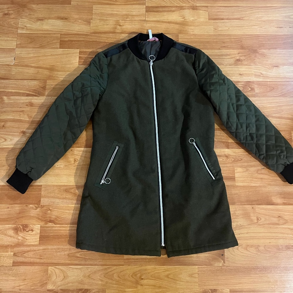 Pink Platinum Green Jacket